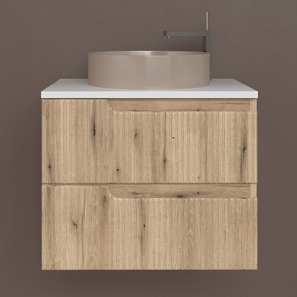 EURIDIKA PINO/OAK H-UP 65 KUPAONSKA BAZA 65x48cm s dvije ladice